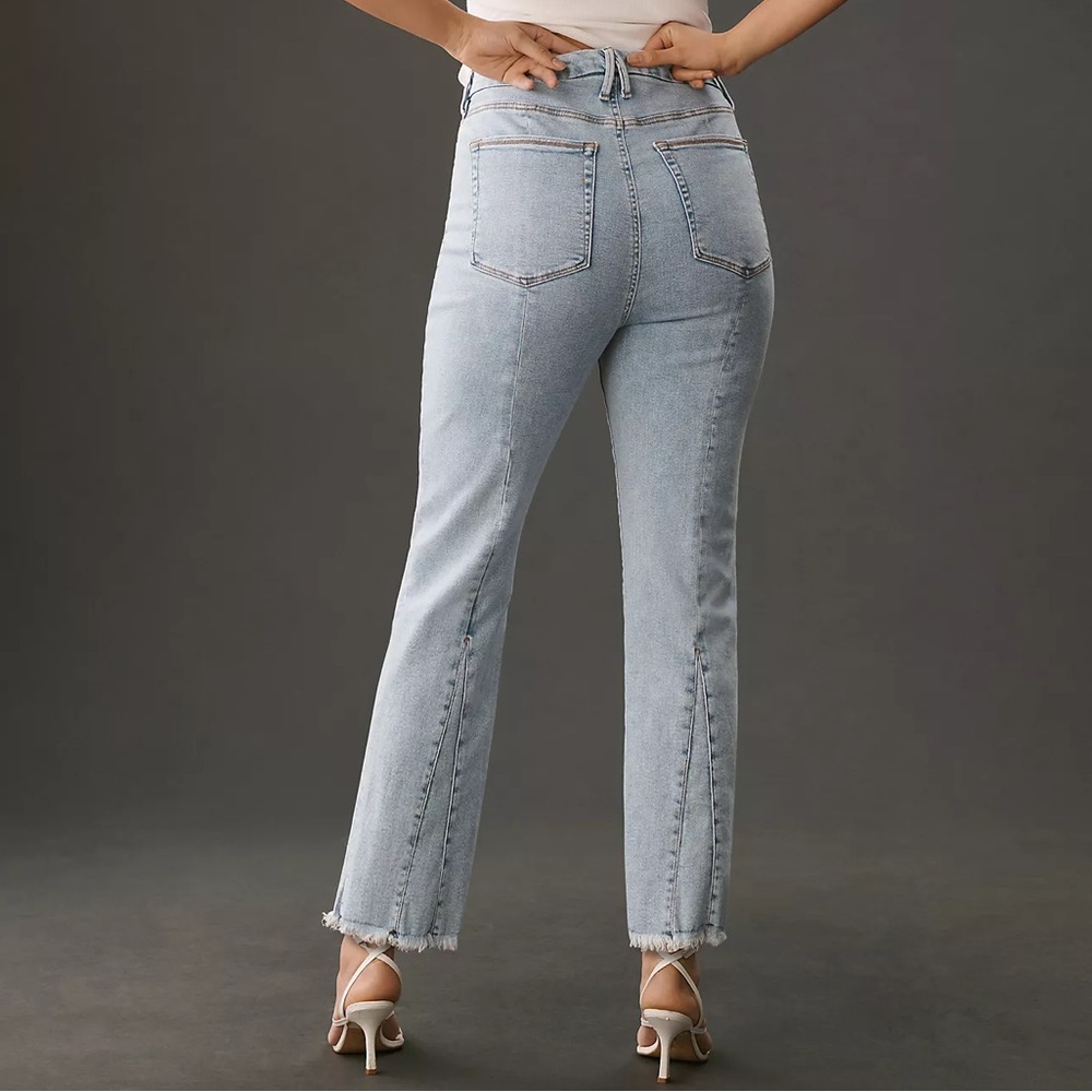 Good American Cigarette Jeans w/ Rear Center Stitch